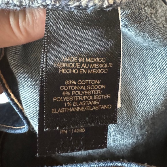 Frye Addie‎ Mid Rise Straight Jeans Size 26 - Picture 6 of 8